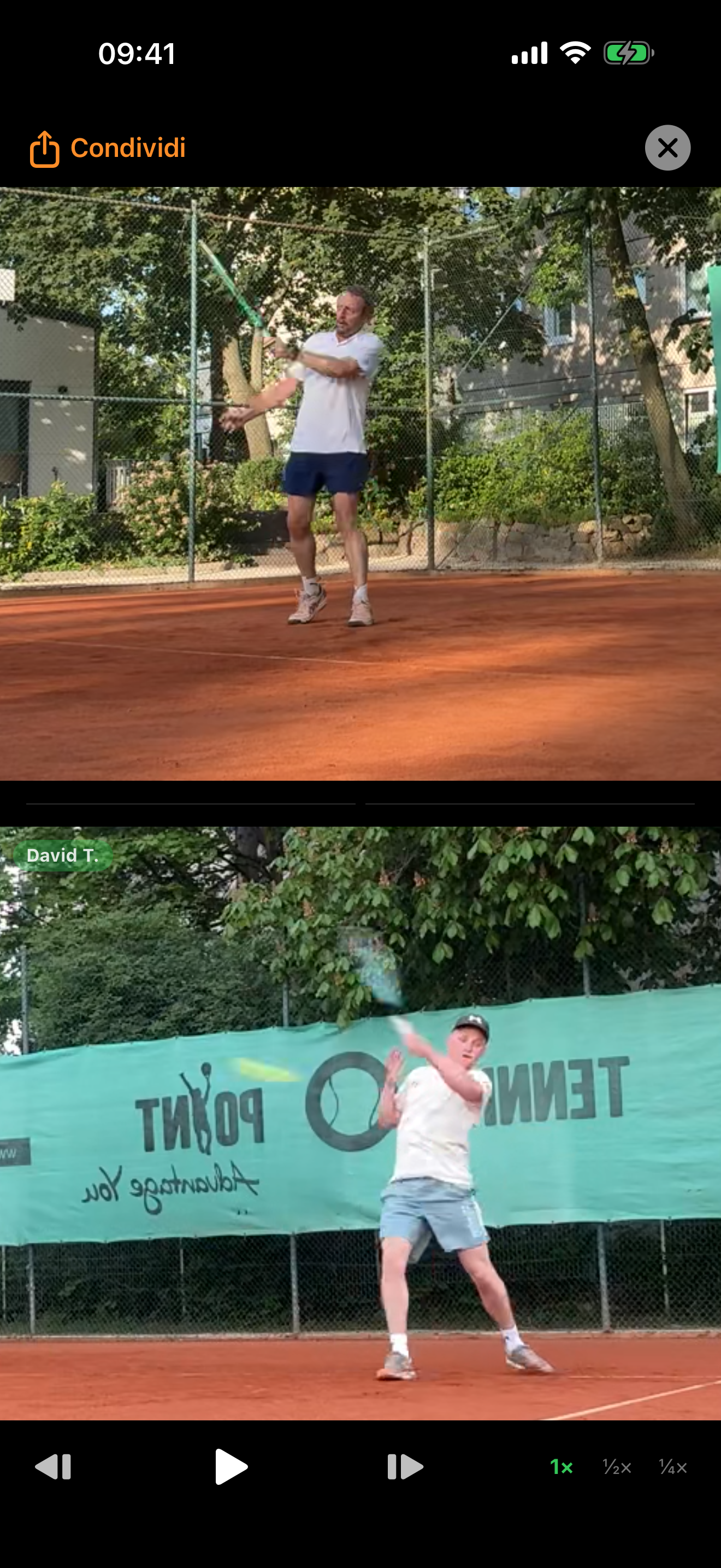 Profilo utente di TennisFlow