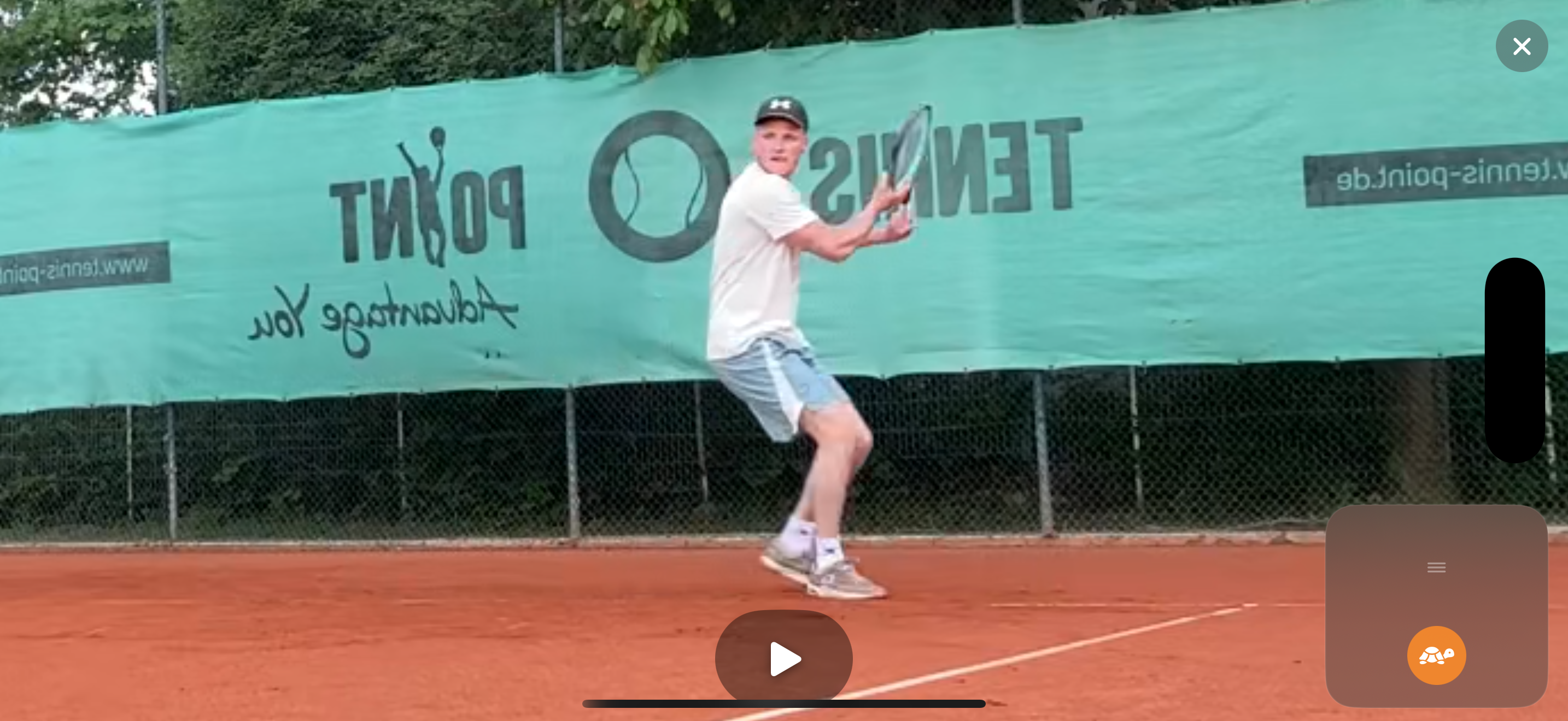 Análise profissional TennisFlow (paisagem)
